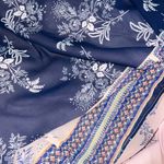 Danillo Boutique size 18 dress sleeveless pink gray lined floral geometric print Blue Photo 10