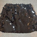 DO+BE  mini sequin black skirt Photo 0
