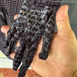 SKIMS Catsuit Logo Velvet Suit W/ Gloves and Stir Up Photo 5