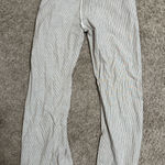 Brandy Melville  Linen Striped Pants Photo 0