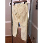 Ann Taylor Loft Boyfriend Yellow Denim Jeans Size 26/2 Photo 2