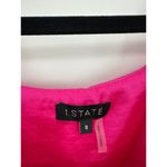 1. State Womens Barbie Pink Satin Tank Top Size Small Career Business Weekend Photo 5