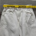 Madewell Convertible Paperbag High Waist Oversized Baggy Dad Jean in Tile White Photo 12