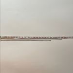 Two vintage 925 sterling silver herringbone necklaces Made in Italy Photo 3