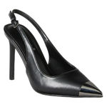 Shoedazzle Alexiah Slingback Pump in Black, Size 10​​​ Black Photo 0