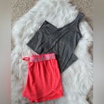Under Armour ACTIVEWEAR SET Sz S: Hot Pink  shorts/gray Z by Zella tank top Photo 9