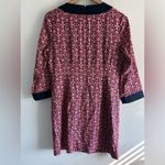 Vineyard Vines  Damask Shell Silk Blend Sheath Pink/Navy Size 8 Photo 1