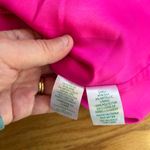 Lilly Pulitzer Amory Silk Dress Raz Berry Metallic Size 2 Pink Photo 7