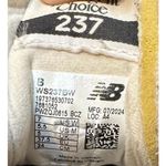 New Balance  237 Shoes Womens Size 7 White Suede Colorblock RG3 WS237BW Athletic Photo 4