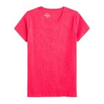 J. Crew Women's Girlfriend Crewneck Tee Size L Pink Pullover Short Sleeve NWT Size L Photo 2