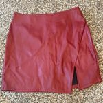 PacSun Faux Leather Skirt Photo 0