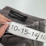 Club Monaco  Pants Womens‎ 0 Gray Button Front Straight Leg Nautical Sailor Style Photo 2