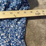 Princess Polly  Womens Sz 4 Small Dress Sting Mini Lined Blue Floral Zip Short Photo 7