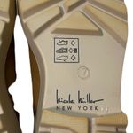 Nicole Miller Women’s Pocas Wedge Lug Platform Chelsea Light Tan Like New Size 7 Photo 10