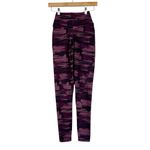 Alphalete Power Surface Leggings in Purple Wine Brush Photo 3