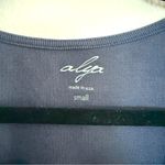 Alya  Blue Wrap Tie Front Blouse Photo 1