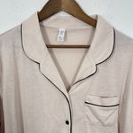 Flora Nikrooz Flora by Stretch Jersey Knit Mauve Notch Collar Pajama Top Size L Photo 5