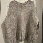 Free People NWT  gardenia blossom cotton candy pullover oversized large Photo 4