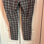 Seven7 Plaid Black and White Pants Photo 5