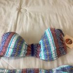 Eidon  Surf bandeau bikini size small top xsmall bottoms Photo 1