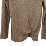 Wonderland by Orange Women’s Oatmeal Cowl Neck Sweater Photo 7