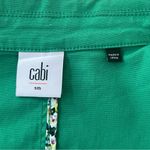 CAbi  Kelly Green Cotton Verde Blazer Jacket #5097 - S Photo 8