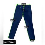 Ralph Lauren Navy Capri Pants Horseshoe Charm 5 Inch Ankle Zippers Women's 8 Photo 6