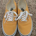 Vans Authentic Yellow Shoes Photo 0