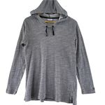 Columbia  Thermal Shirt Womens Medium Gray Cotton Blend Hooded Lightweight Photo 0