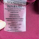 Paparazzi Small Boho Hippy Peasant Flowy Top Blouse Embroidered V-Neck Buttons Viscose Photo 3