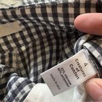 CREATURES OF COMFORT Gingham Pants Size 4 Black Photo 3