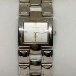 Lane Bryant women’s watch quartz analog silver gold tone 26mm size 7.5” running Photo 0