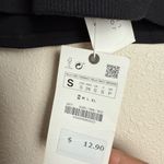 ZARA  Women Size Small Black Basic Sleeveless crop top tank New‎ Photo 5