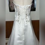 Stunning Vintage Y2K Casablanca Style 1663 Corset Wedding Gown! White Size 10 Photo 9