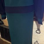 Brooks Brothers  100% wool navy block striped long sleeve dress size S  pocket Photo 8