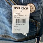 RSQ Medium Wash Blue Denim Jean Overalls Adjustable Straps NWT Sz S Photo 7