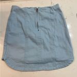 Altar'd State Altar’d State Light Blue Mini Skirt Photo 1