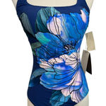 Gottex Swimwear Wild Flower One-Piece Swimsuit. SZ:8 (sizes small) Photo 0