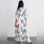 Baltic Born  Corinth Maxi Dress White Blue Size XXL Photo 1