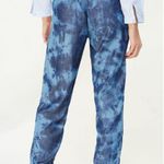 Anthropologie Cloth & Stone Blue Tie-Dye Tencel Joggers Sz S Photo 7