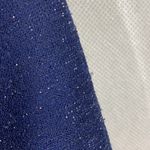 Vince Camuto  Ruched Sparkle Knit BodyCon Asymmetrical dress Photo 9