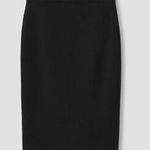 Universal Standard  Lynn Luxe Pencil‎ Twill Skirt Size 20 Business Work Black Photo 0