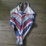 Time & Tru Americana swim bathing suit swimsuit size  M  Photo 1
