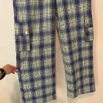 Forever 21 NWT blue and yellow plaid pants Photo 1