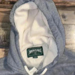 American Eagle  Grey Thermal Hoodie Size Medium Photo 1
