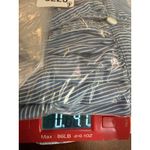 SO  Womens Large Chambray Tiered Cropped Blouse Top Preppy Boho Going Out Photo 9