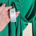 Adrianna Papell  Kelly Green Ruffle Career‎ Top | Medium Photo 3