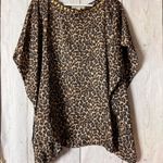 Michael Kors Women’s Animal Flowy Print Poncho Sz SM Photo 0