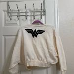 ZARA DC Comics Wonder Women Cream Sweatshirt Sweater Photo 5
