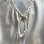 Victoria's Secret Victoria’s Secret nightgown, cream. Pearl embellished. Size large Photo 9